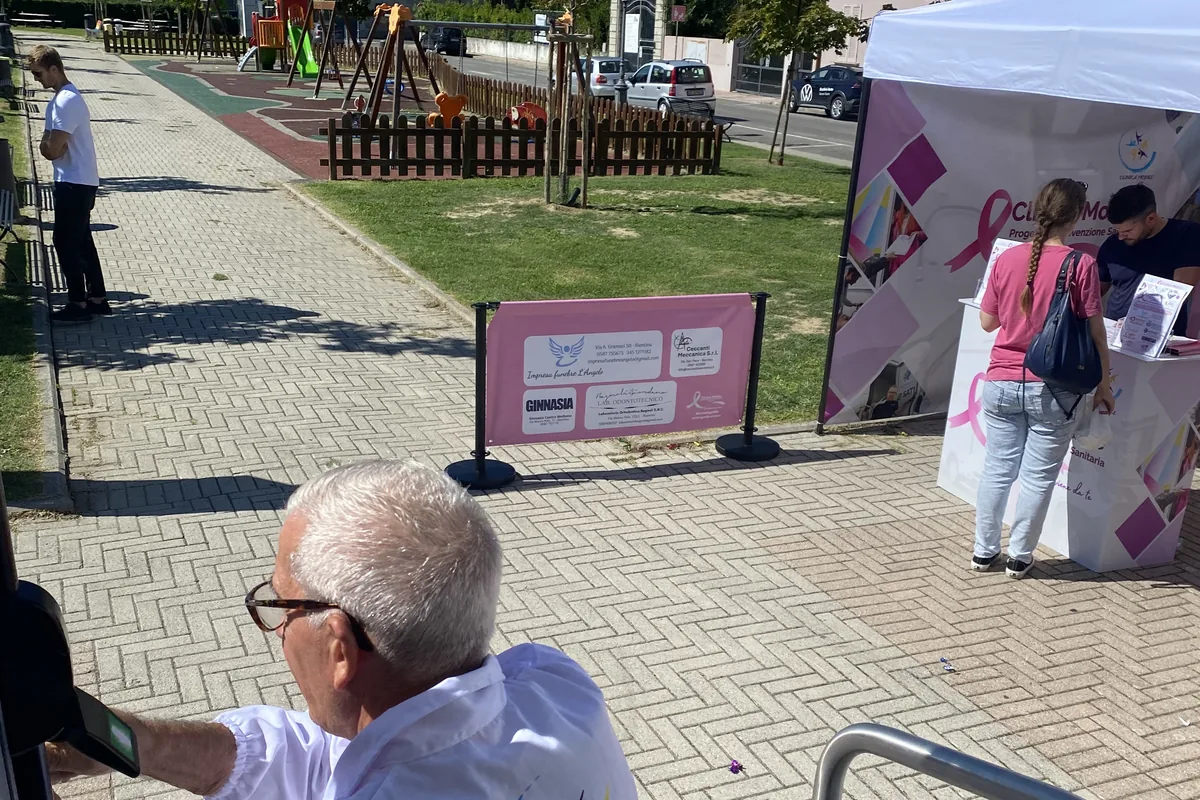 Screening mammografico alla giornata di Prevenzione Rosa a Bientina