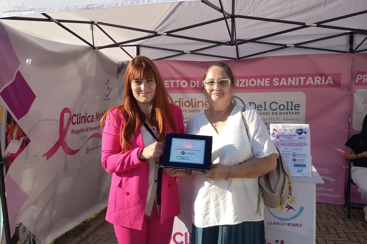 Partner e sostenitrici della giornata di Prevenzione Rosa a Bientina