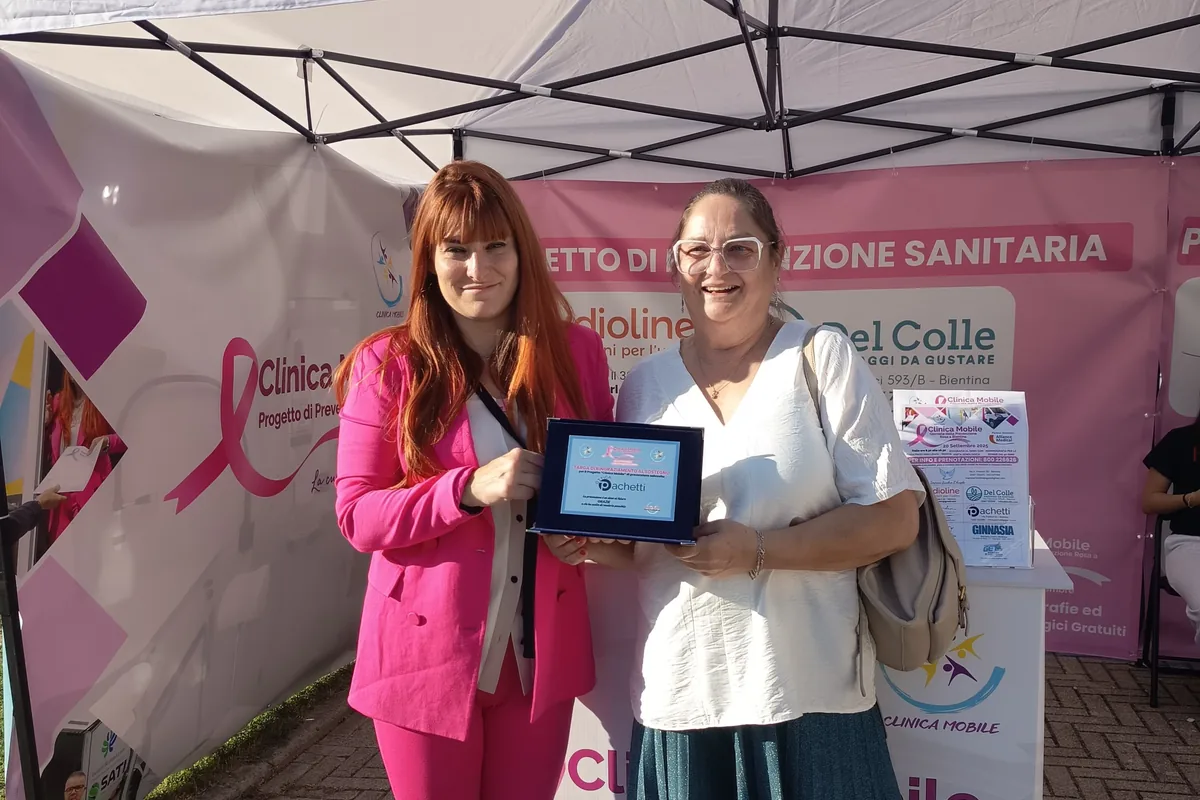Partner e sostenitrici della giornata di Prevenzione Rosa a Bientina