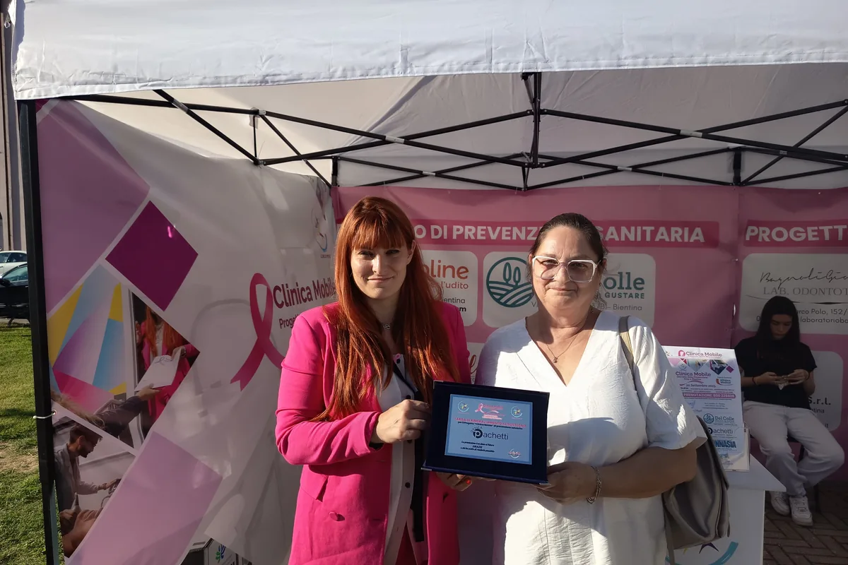 Partner e sostenitrici della giornata di Prevenzione Rosa a Bientina