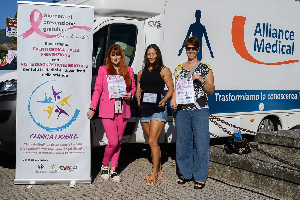 Partner e sostenitrici della giornata di Prevenzione Rosa a Bientina