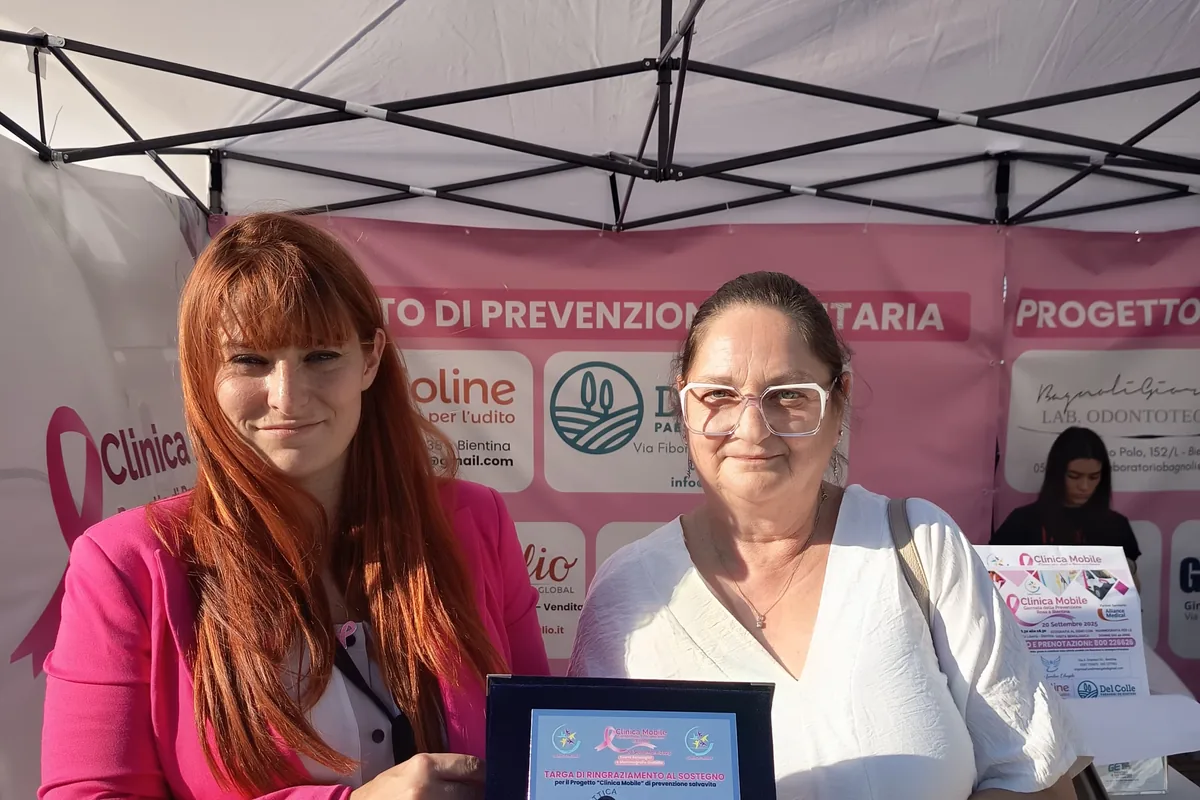 Partner e sostenitrici della giornata di Prevenzione Rosa a Bientina