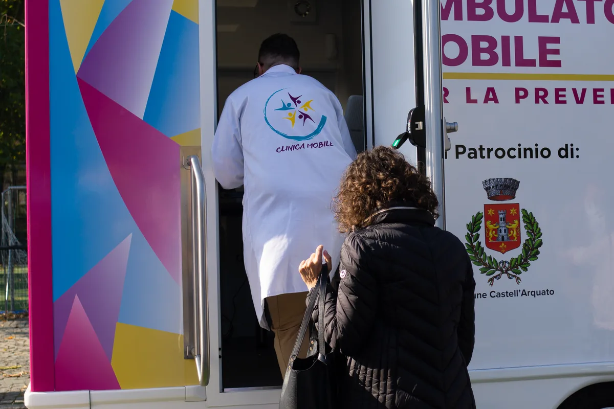 Ambulatorio mobile per la prevenzione a Castell'Arquato