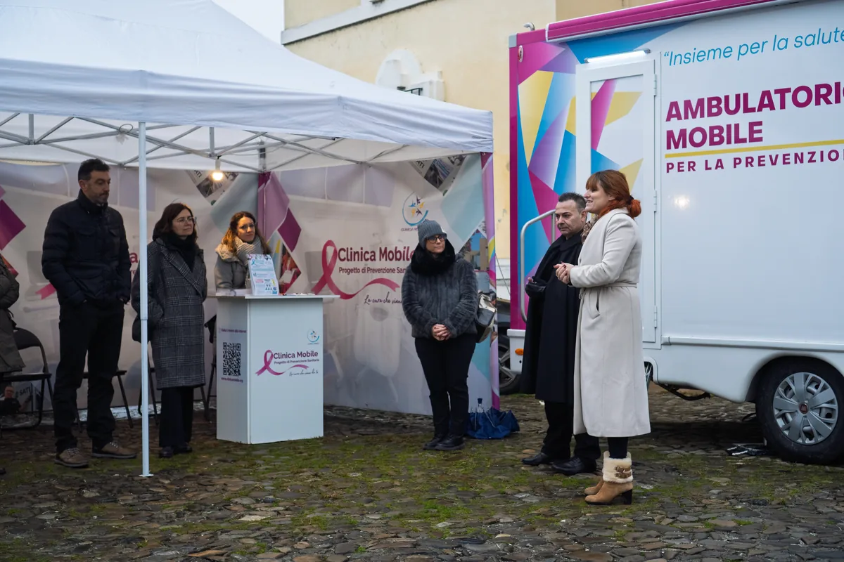 Ambulatorio mobile della Clinica Mobile a Colorno