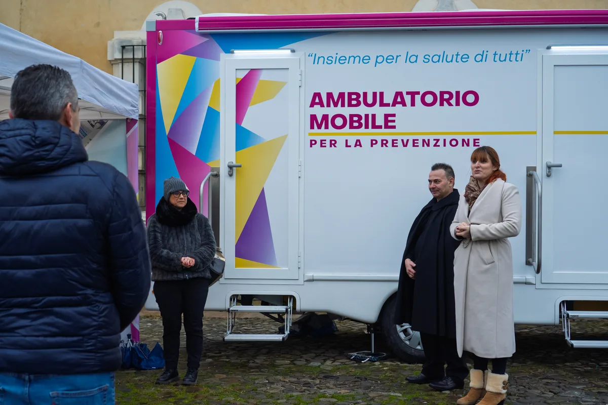 Ambulatorio mobile per la prevenzione a Colorno