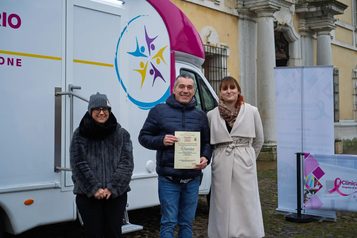 Consegna dei riconoscimenti ai partner a Colorno