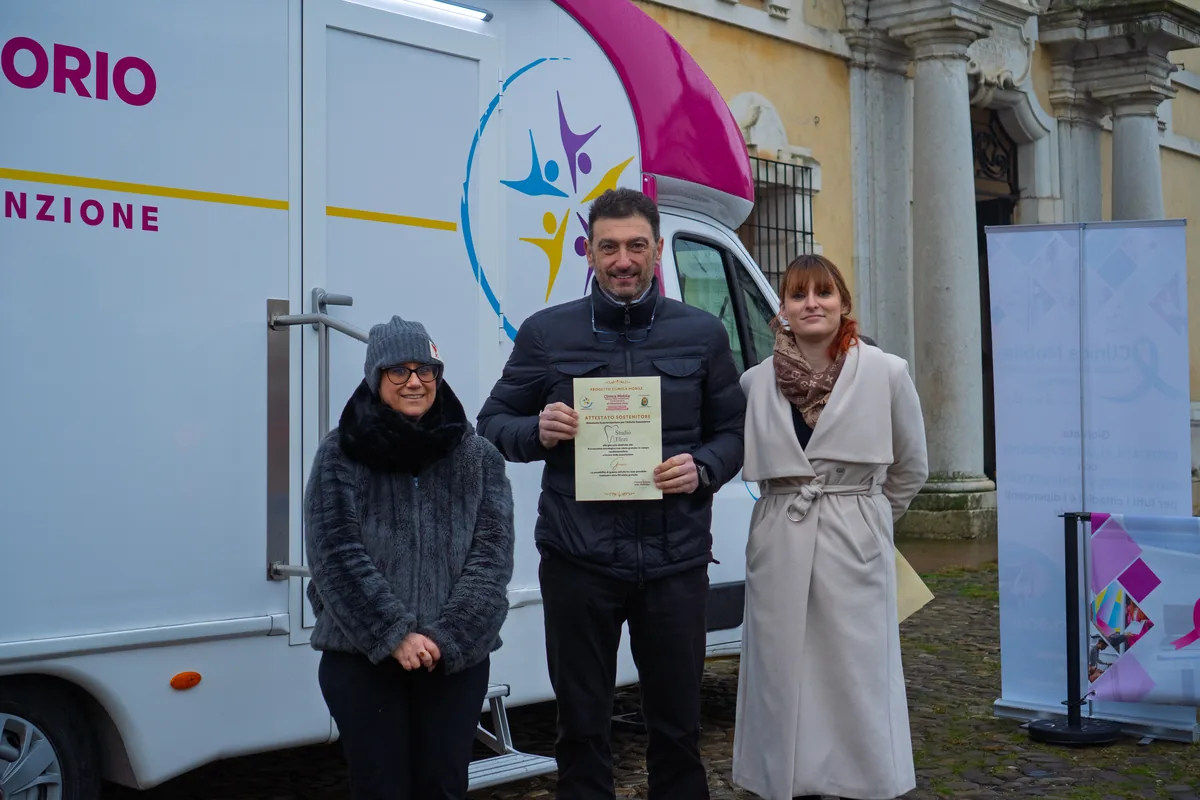 Attestati ai sostenitori della giornata di prevenzione a Colorno