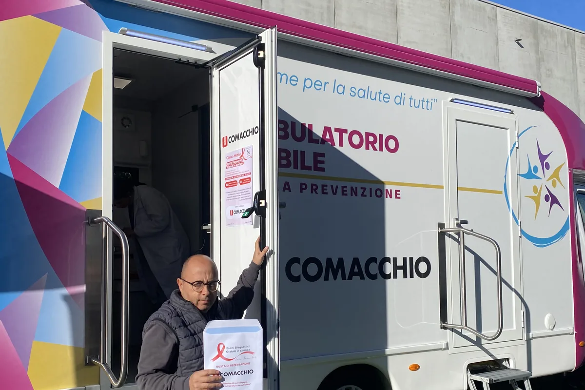 Attestato della giornata di prevenzione dermatologica e urologica a Comacchio
