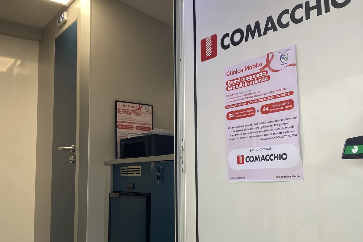 Accoglienza alla giornata di prevenzione in azienda a Comacchio