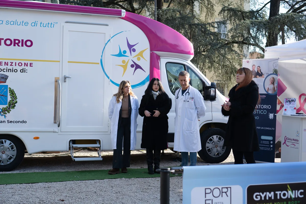 Ringraziamento ai partner della Clinica Mobile a San Secondo Parmense