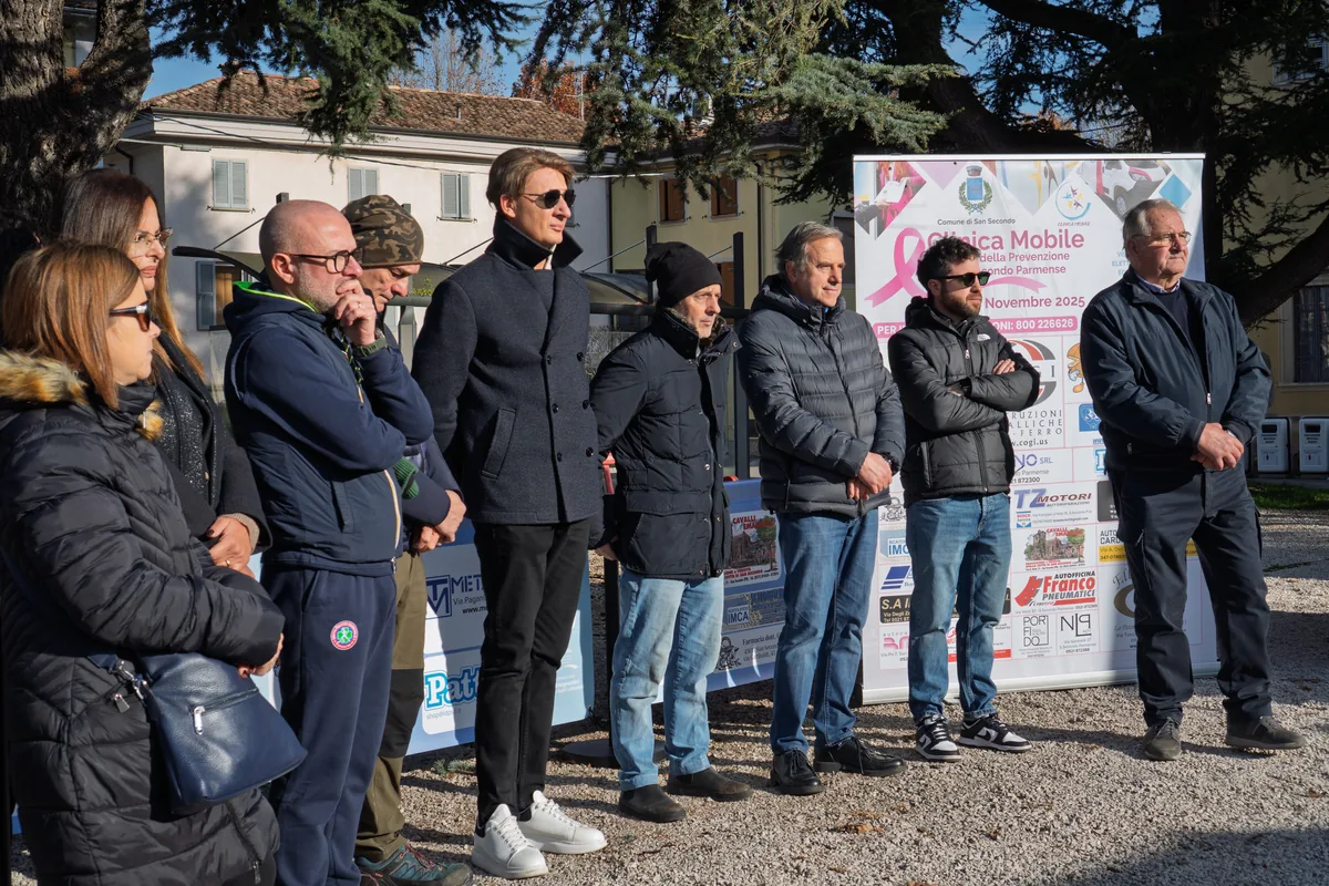 Consegna degli attestati ai partner dell'evento di San Secondo Parmense