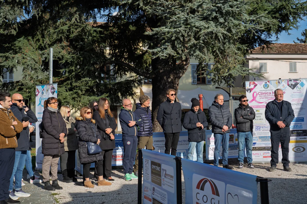 Riconoscimento ai sostenitori della giornata di prevenzione a San Secondo Parmense