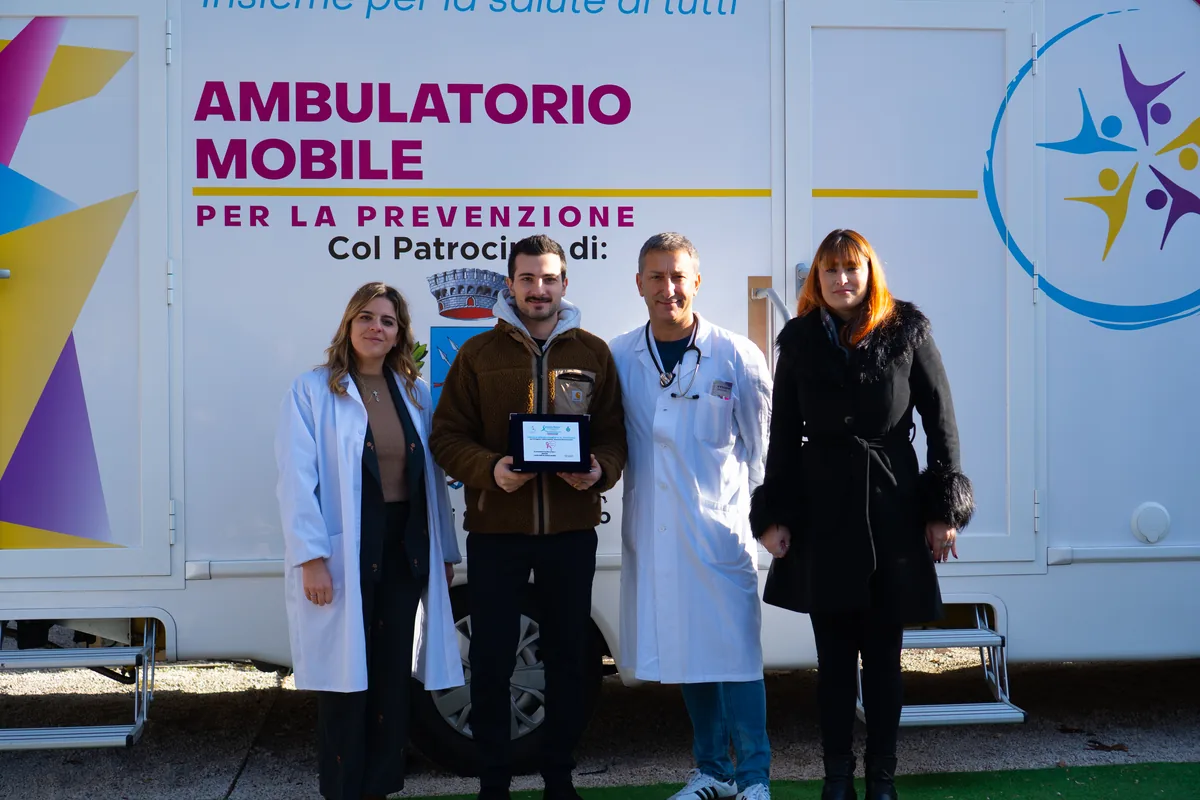 Riconoscimento ai sostenitori della giornata di prevenzione a San Secondo Parmense