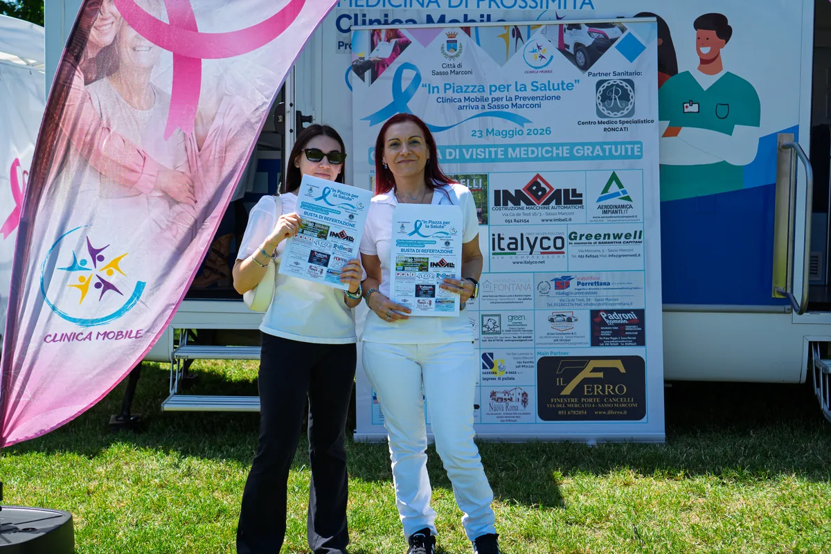 Partner e sostenitori della giornata di prevenzione a Sasso Marconi