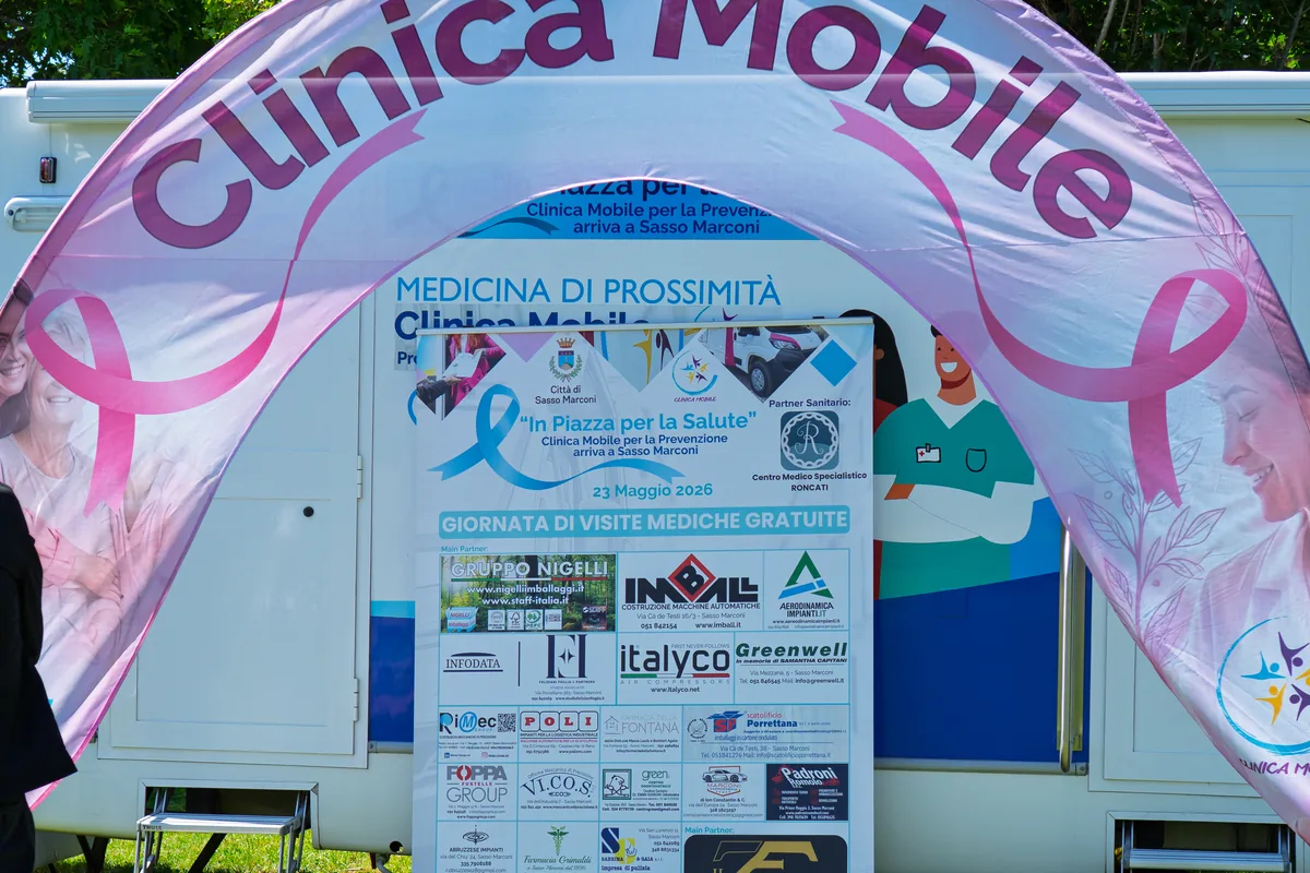 Partecipazione del pubblico alla giornata di prevenzione a Sasso Marconi