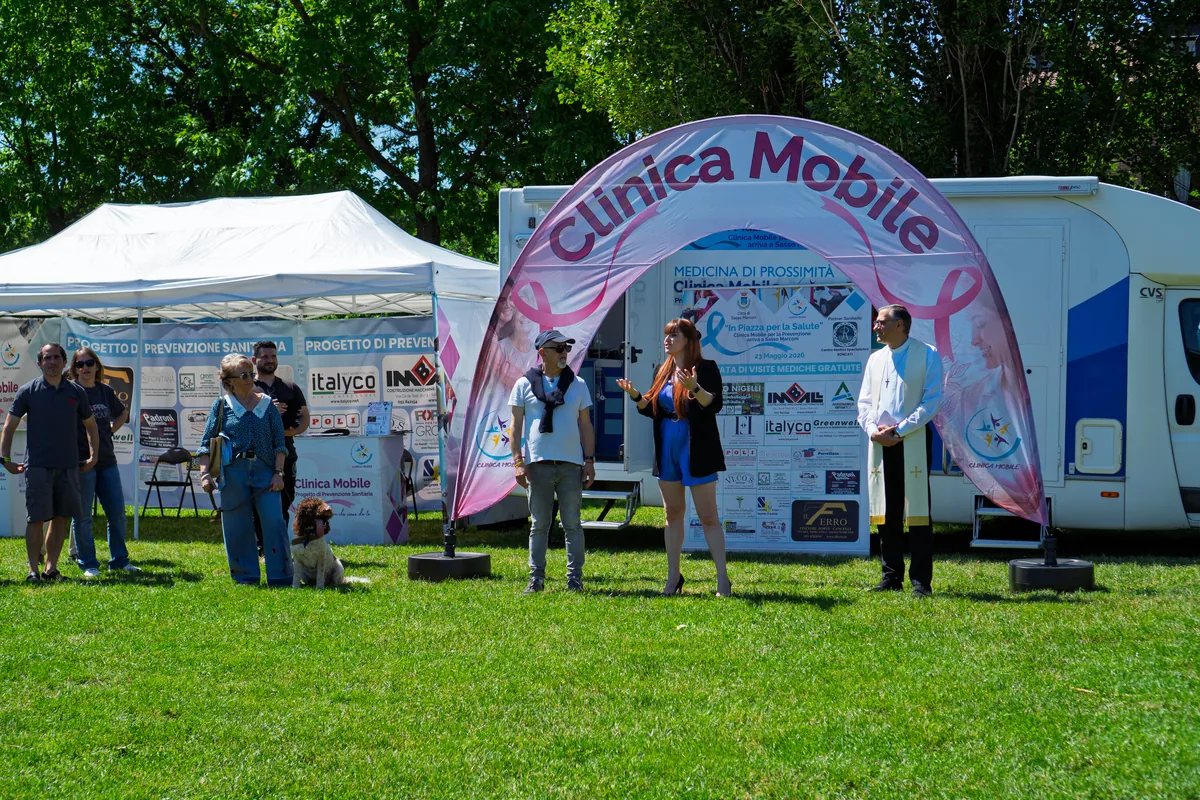 Partecipazione del pubblico alla giornata di prevenzione a Sasso Marconi